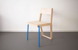 95% wood Chair by Remmelt Dirksen