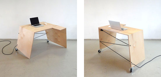 5degrees desk by Remmelt Dirksen